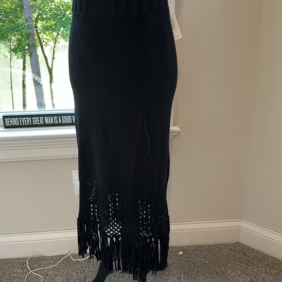 NWT Amour Vert 100% Organic Cotton Alizee Skirt, Medium, Black - Picture 6 of 8